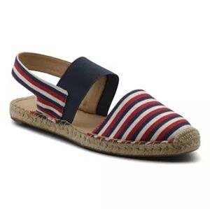 Adrienne Vittadini Angelo Striped Sandals